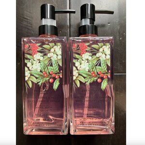 NWT Pecksniffs Cleansing Hand Wash 16.9 oz Winter Berries & Vanilla Glass Bottle